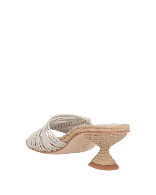 Paloma Barceló White Sandals
