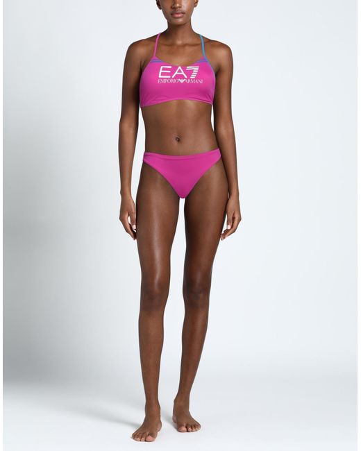 EA7 Purple Bikini