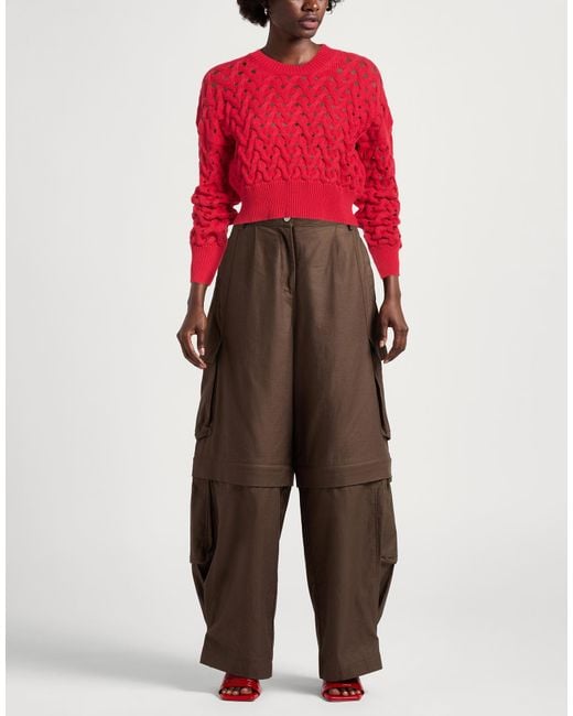 Alpha Studio Red Pullover
