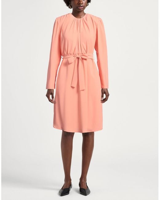 Toy G. Pink Midi Dress Polyester