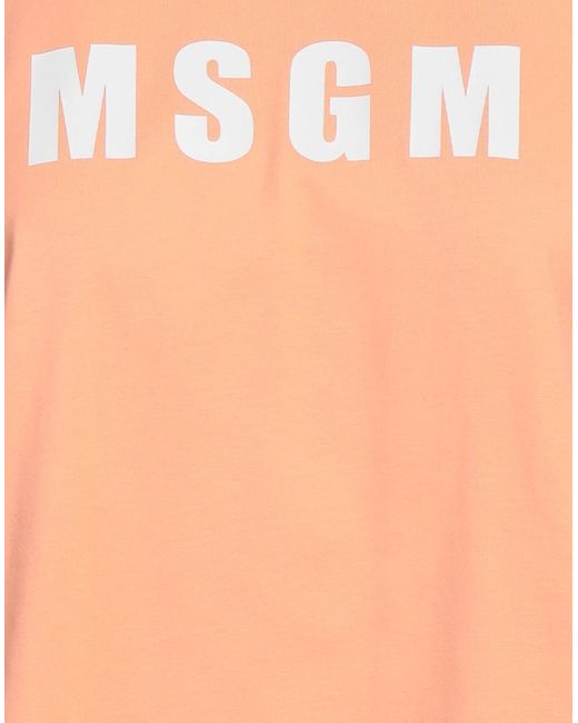 MSGM Orange T-shirt