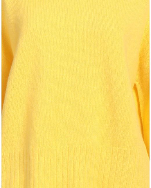 Aragona Yellow Turtleneck