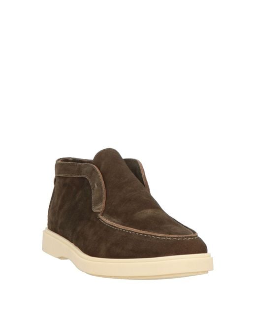 Andrea Ventura Firenze Brown Ankle Boots for men