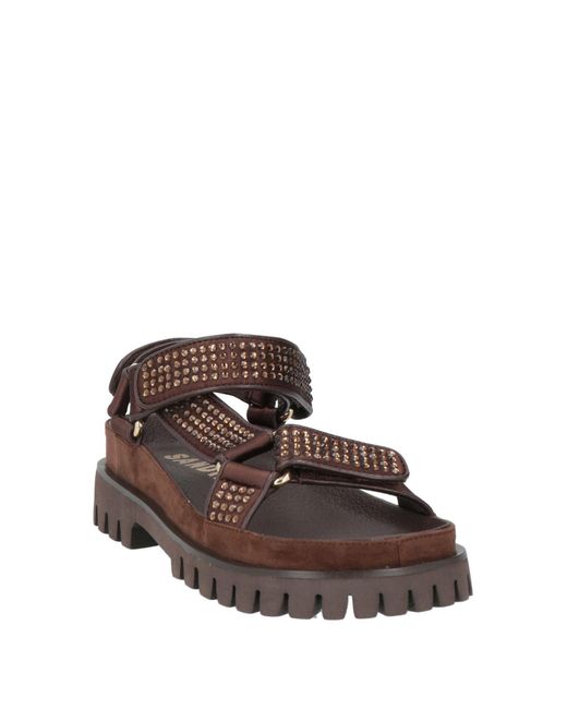 Sandro Brown Sandale