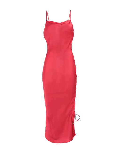 Pinko Red Maxi Dress
