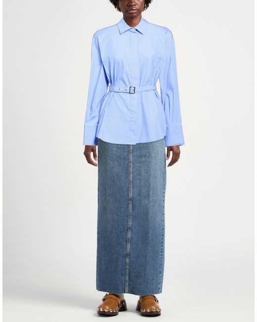 Ottod'Ame Blue Azure Shirt Cotton