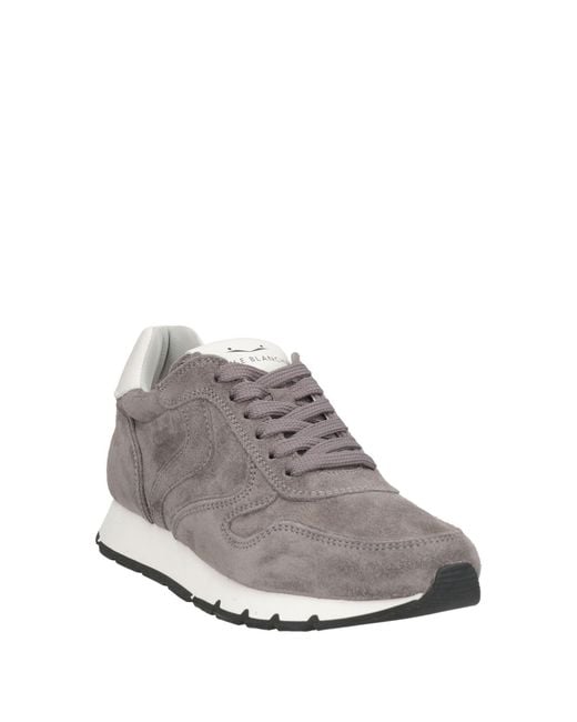 Voile Blanche Gray Julia Lead Sneakers Leather