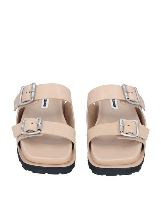 Jil Sander White Sandals for men