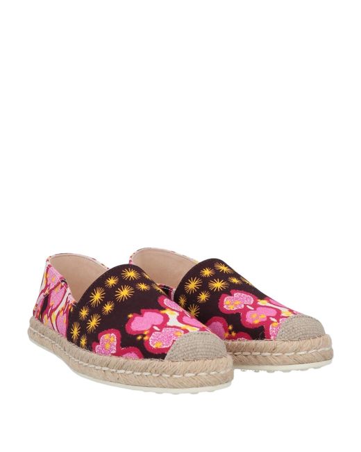 Tod's Pink Espadrilles
