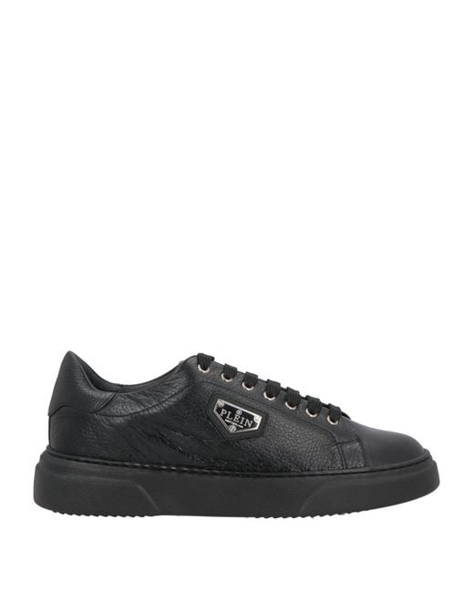 Philipp Plein Black Trainers for men