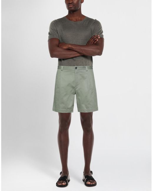 WOOD WOOD Green Shorts & Bermuda Shorts for men
