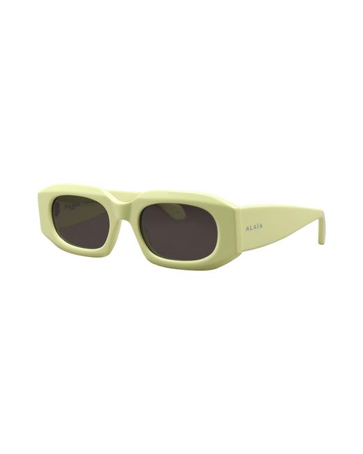 Alaïa Green Sunglasses