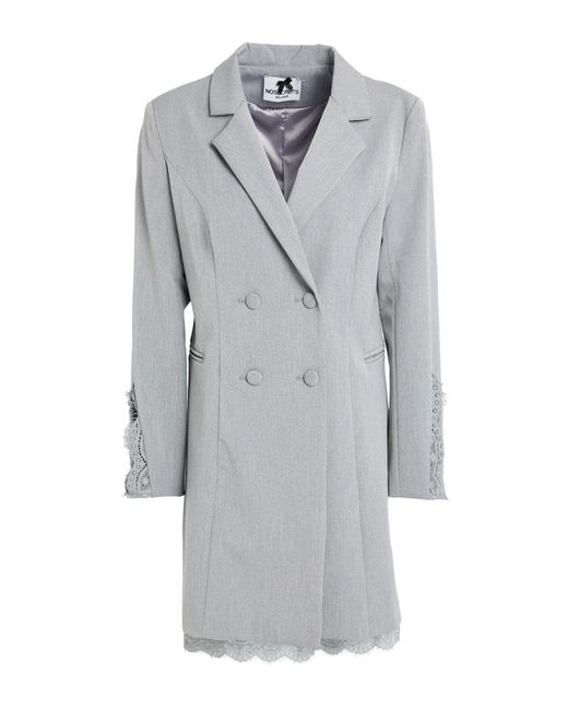 No Secrets Gray Mini-Kleid