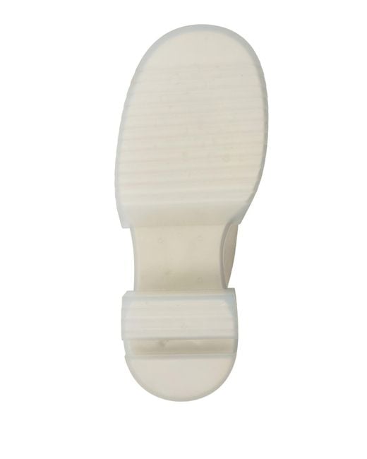 Rick Owens White Light Boot Leather for men