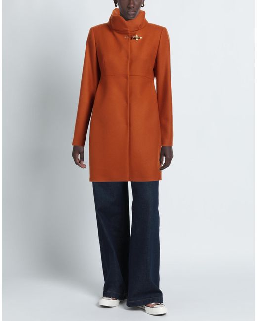 Fay Orange Coat