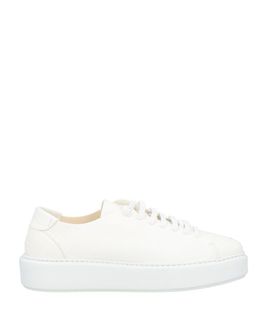Fabiano Ricci White Sneakers Leather