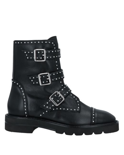 Stuart Weitzman Black Ankle Boots