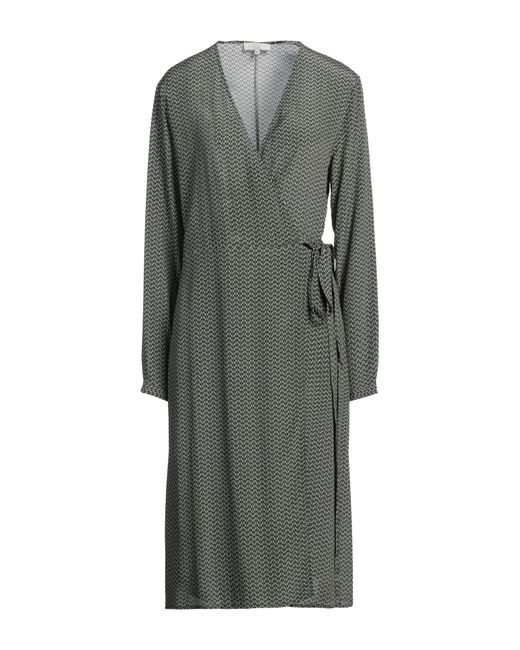 Antonelli Gray Midi-Kleid
