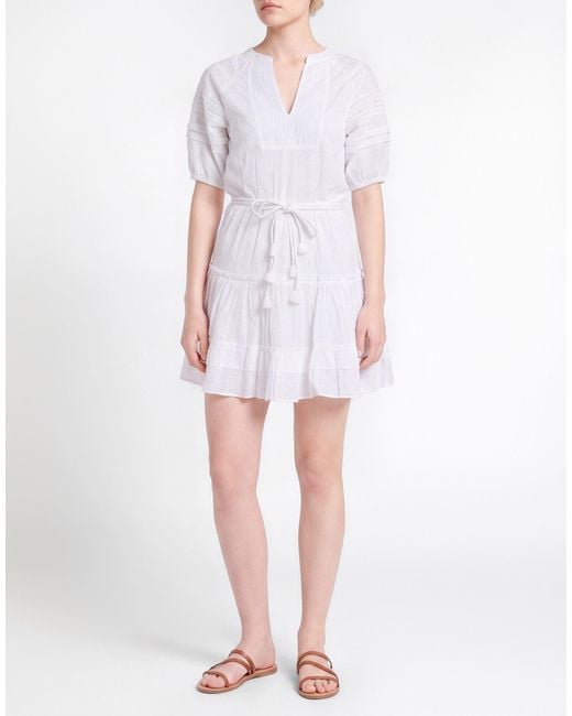Poupette White Mini Dress Cotton