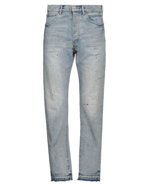 Purple Blue Jeans for men