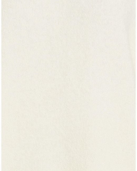 K-Way White Ivory Sweater Wool, Polyamide, Elastane