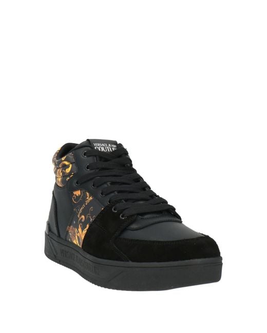 Versace Jeans Couture Black Trainers for men