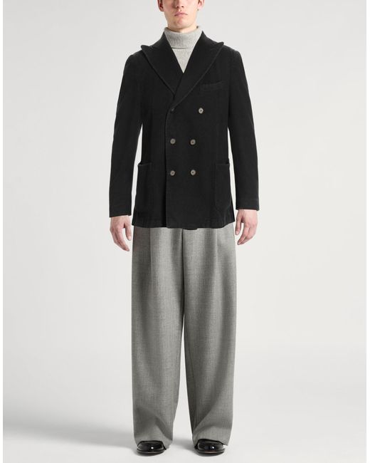 Santaniello Black Blazer for men