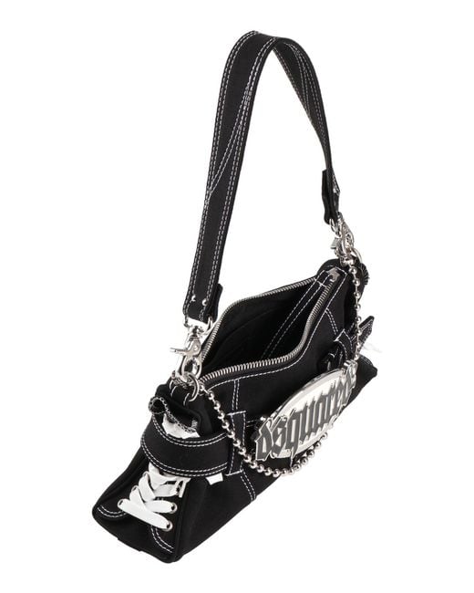 DSquared² Black Handbag Cotton