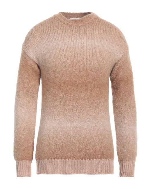 Scaglione Natural Sweater Alpaca Wool, Polyamide for men