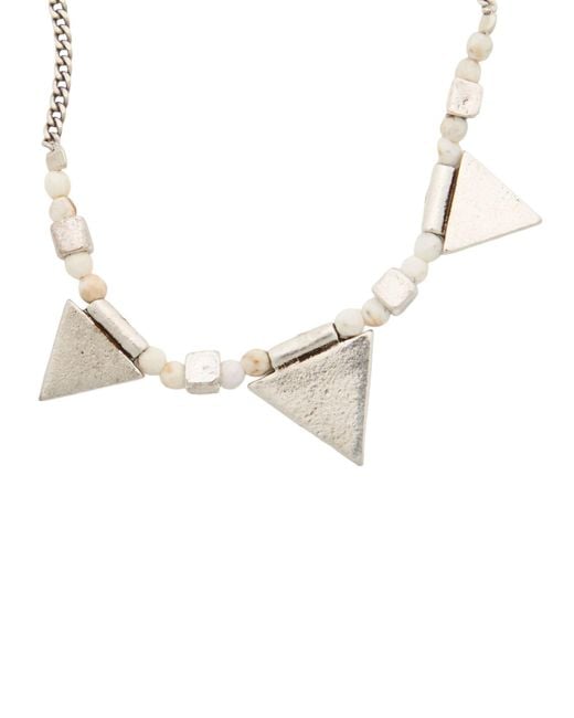 Isabel Marant White Necklace