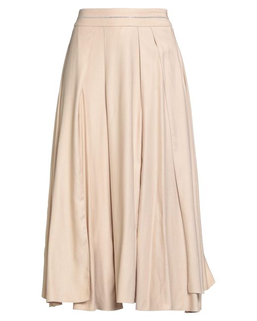 Peserico Natural Midi Skirts