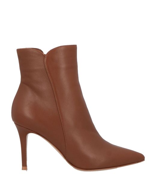 Gianvito Rossi Brown Ankle Boots