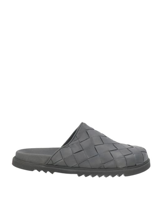 Copenhagen Shoes Gray Mules & Clogs Leather