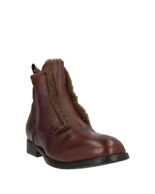 LEMARGO Brown Ankle Boots Leather for men