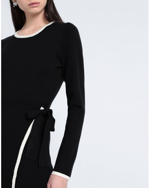 Never Fully Dressed Black Midi-Kleid