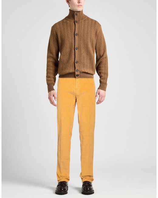 Incotex Orange Trouser for men
