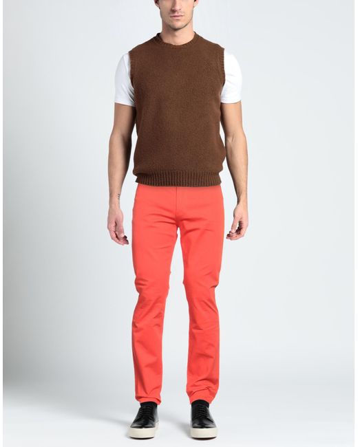 Moschino Red Pants for men