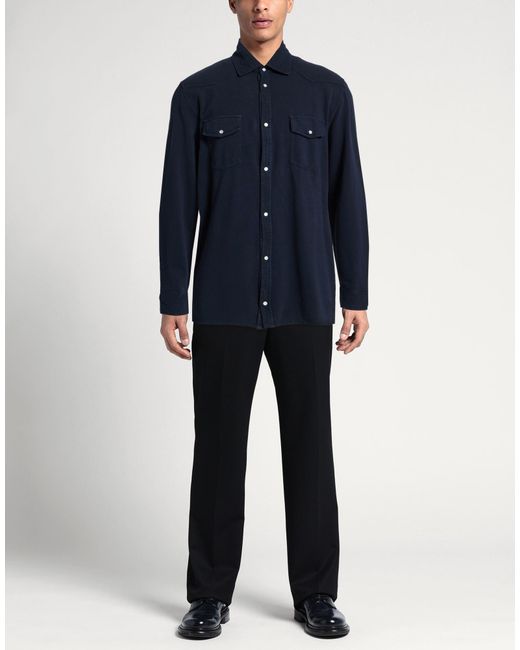 Camisa Bl'ker de hombre de color Blue