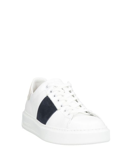 Woolrich White Sneakers Leather for men