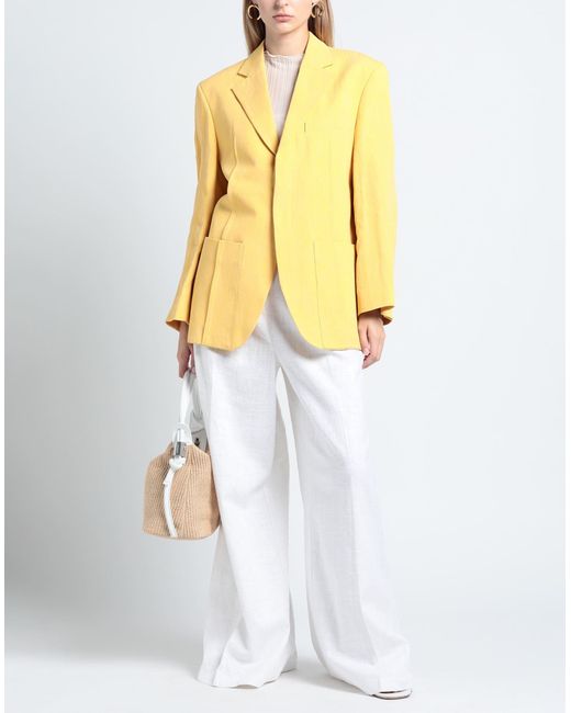 Jacquemus Yellow Blazer