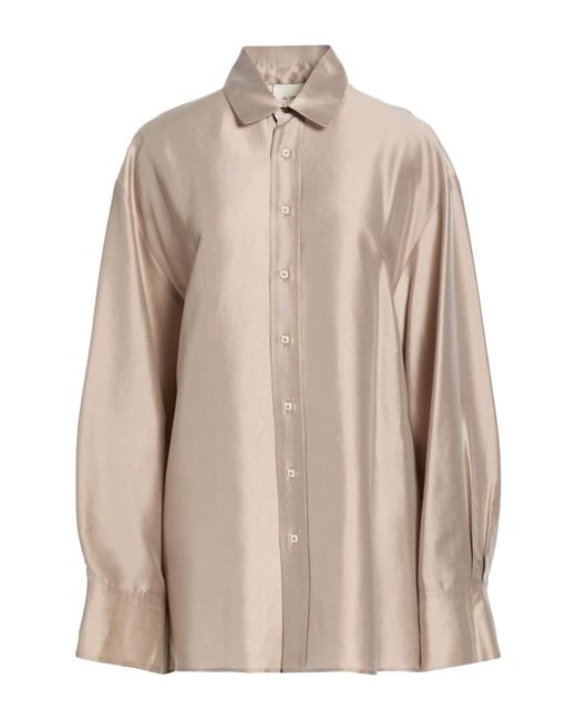 Camisa Alysi de color Natural