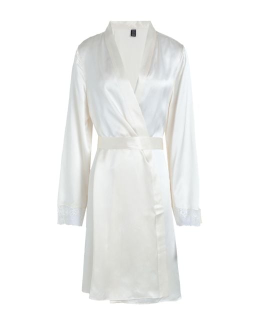 Calvin Klein White Dressing Gown Or Bathrobe