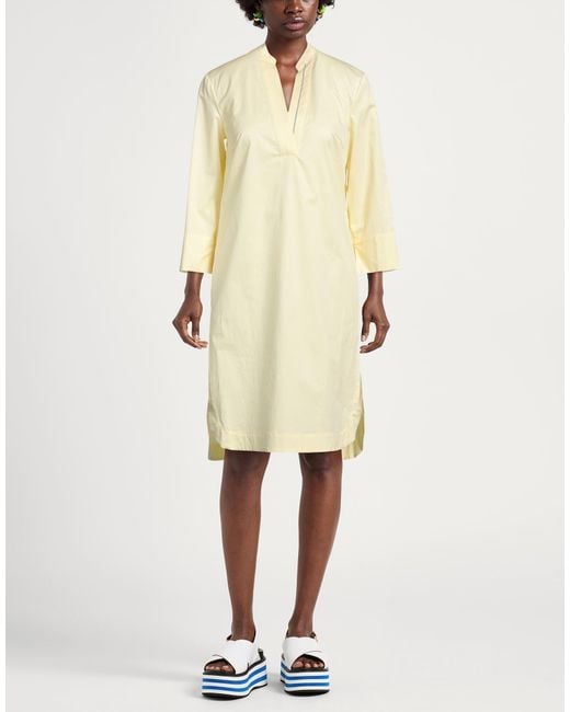 Peserico White Midi Dress