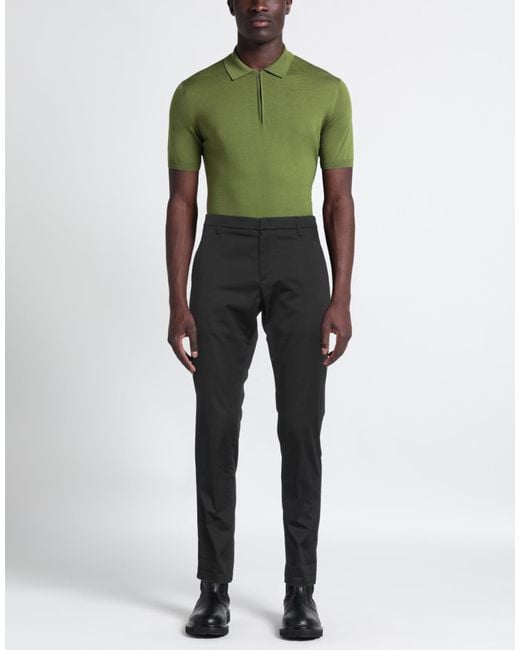 Dondup Black Trouser for men
