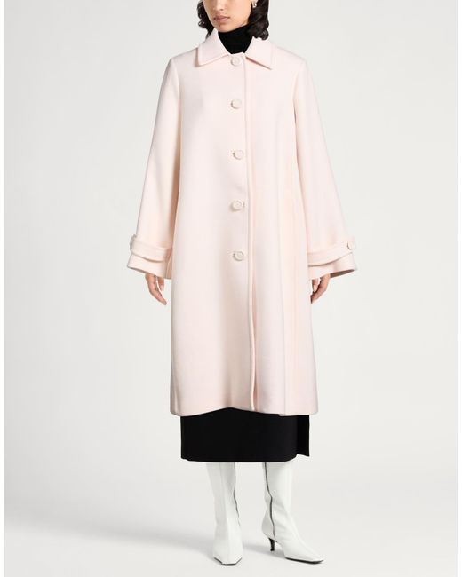 Paul & Joe Pink Blush Coat Virgin Wool