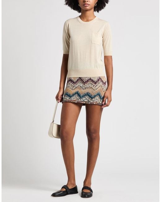 Pullover Roberto Collina en coloris Natural