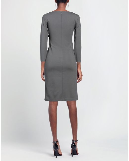 Emporio Armani Gray Mini Dress