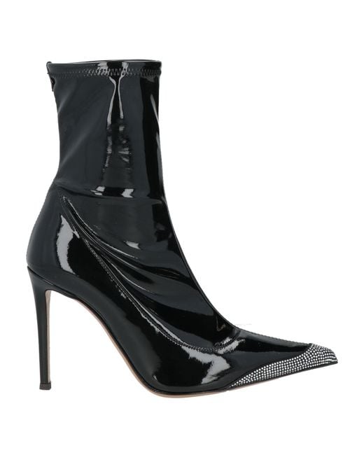 Alexandre Vauthier Black Ankle Boots
