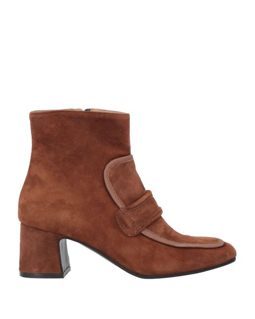 Alessandra Peluso Brown Ankle Boots