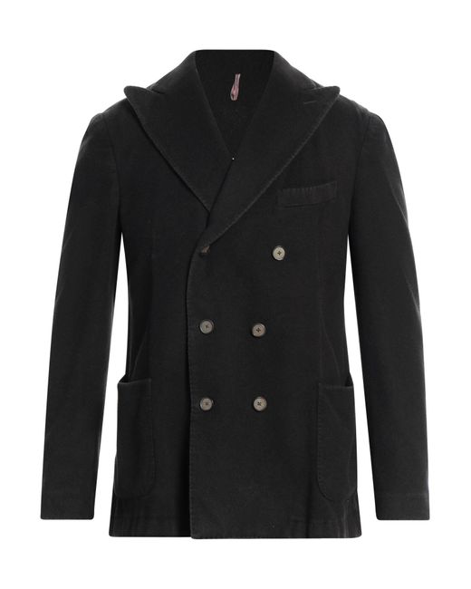 Santaniello Black Blazer for men